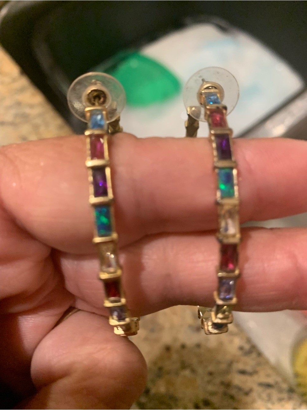 HOOP EARRINGS/ NWT